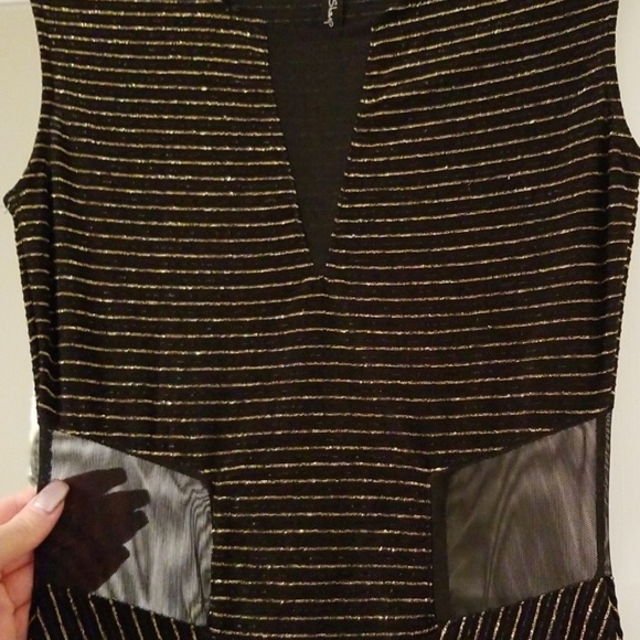 Sheer Cut Out Dress - Picture 2 of 4